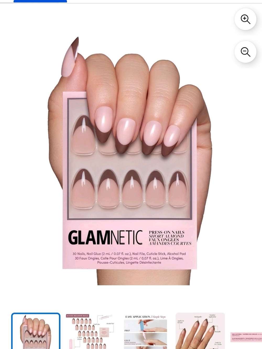 Glamnetic, Chocolat Press On Nails